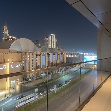 Luxurious Stylish Apartments Across Dubai Mall Burj Khalifa City Views Dış mekan fotoğraf