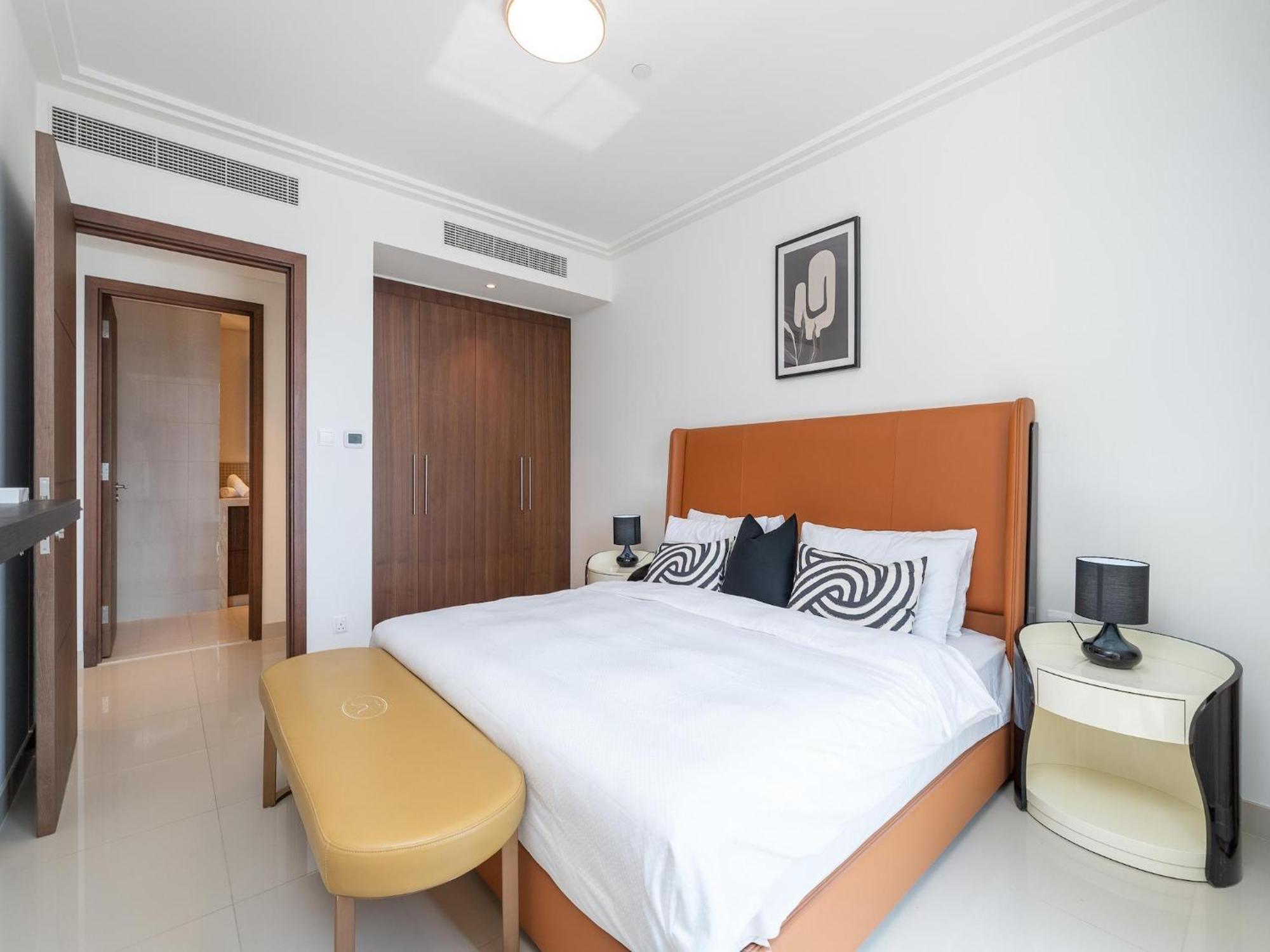 Luxurious Stylish Apartments Across Dubai Mall Burj Khalifa City Views Dış mekan fotoğraf