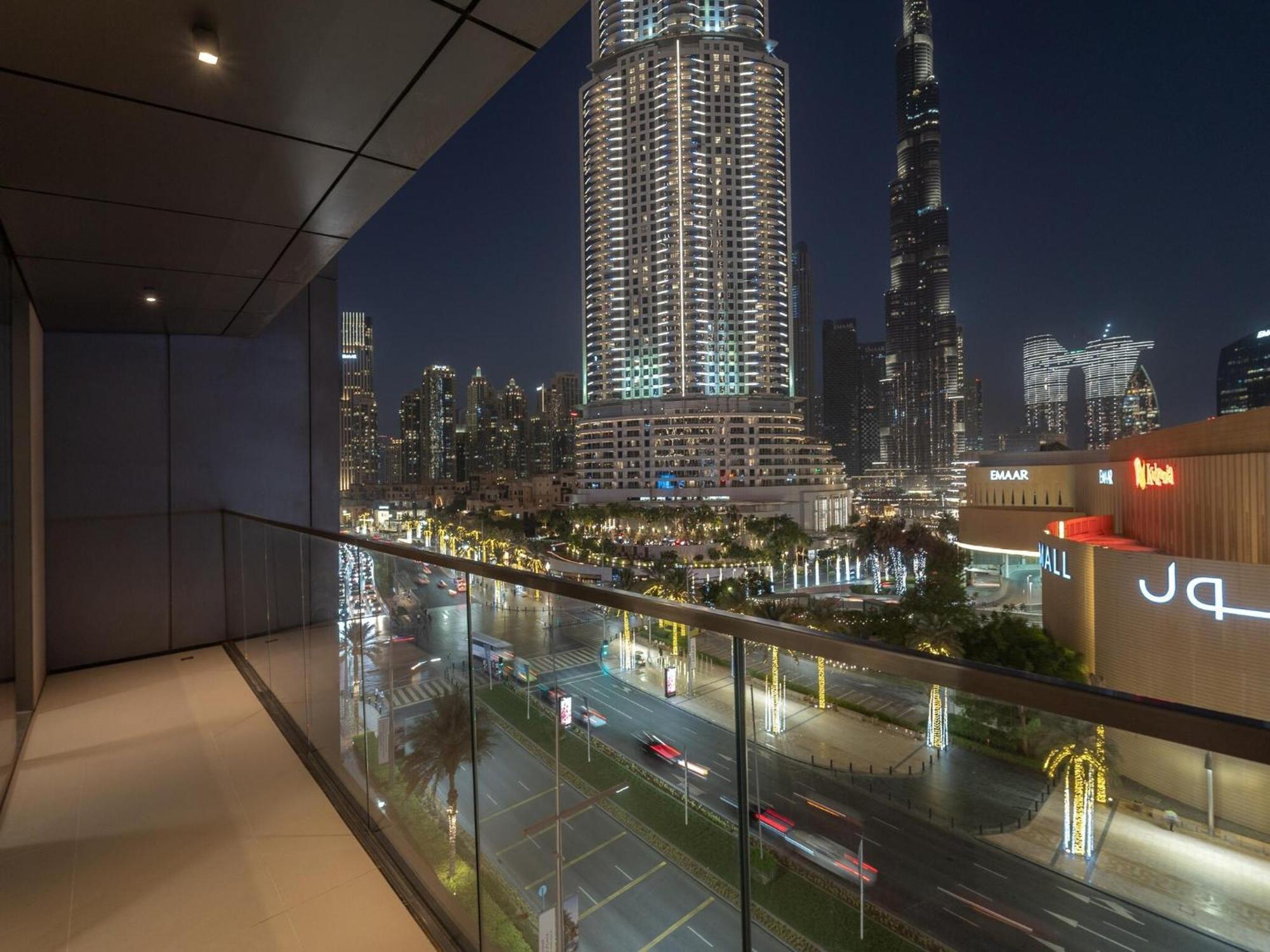 Luxurious Stylish Apartments Across Dubai Mall Burj Khalifa City Views Dış mekan fotoğraf