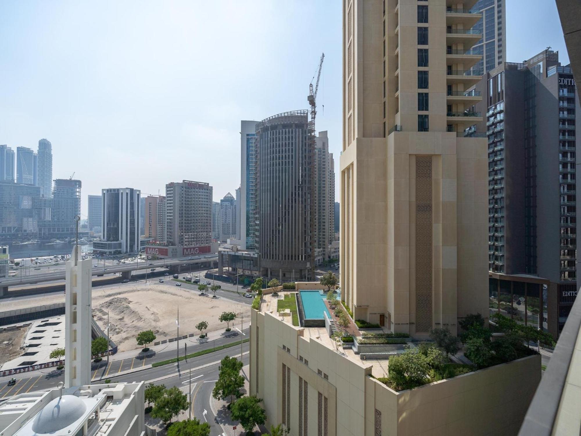 Luxurious Stylish Apartments Across Dubai Mall Burj Khalifa City Views Dış mekan fotoğraf