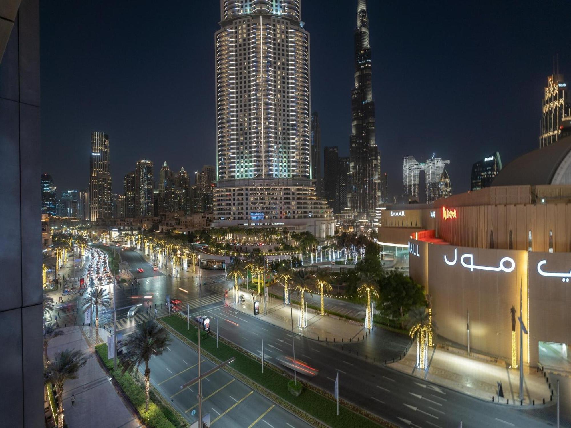 Luxurious Stylish Apartments Across Dubai Mall Burj Khalifa City Views Dış mekan fotoğraf