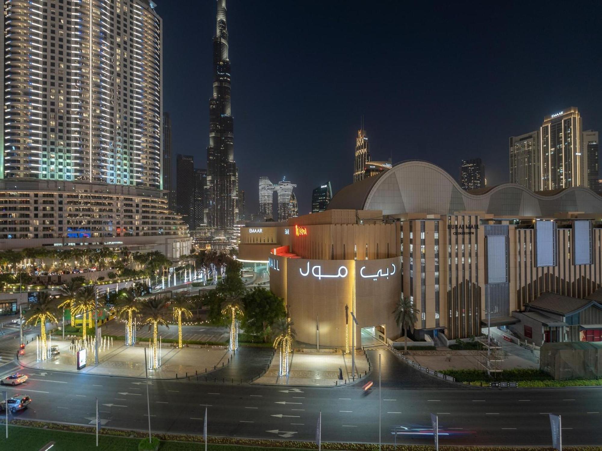 Luxurious Stylish Apartments Across Dubai Mall Burj Khalifa City Views Dış mekan fotoğraf