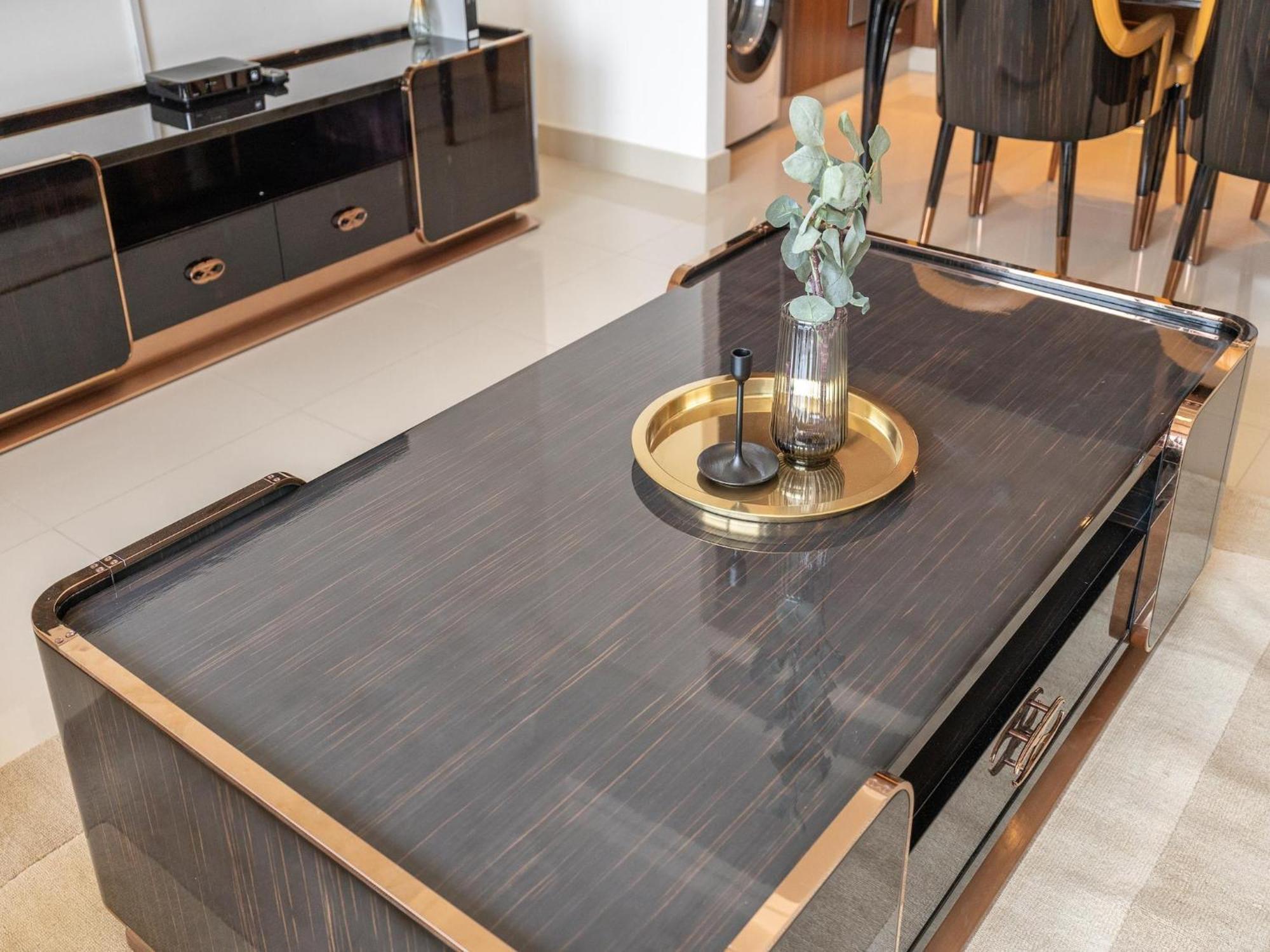 Luxurious Stylish Apartments Across Dubai Mall Burj Khalifa City Views Dış mekan fotoğraf